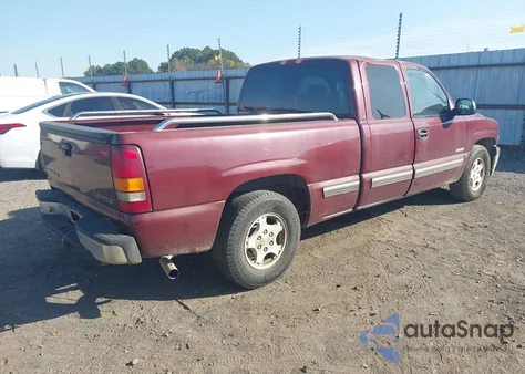 2000 Chevrolet Silverado 1500 Ls z USA, uszkodzony, nr VIN 1GCEC19T0YZ115267